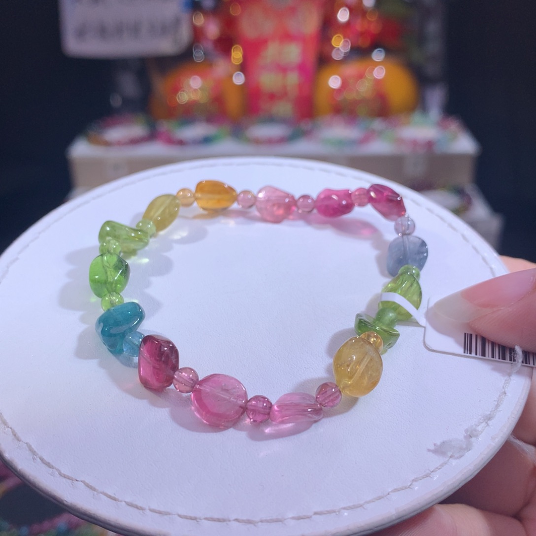 碧玺手链未镶嵌碧玺