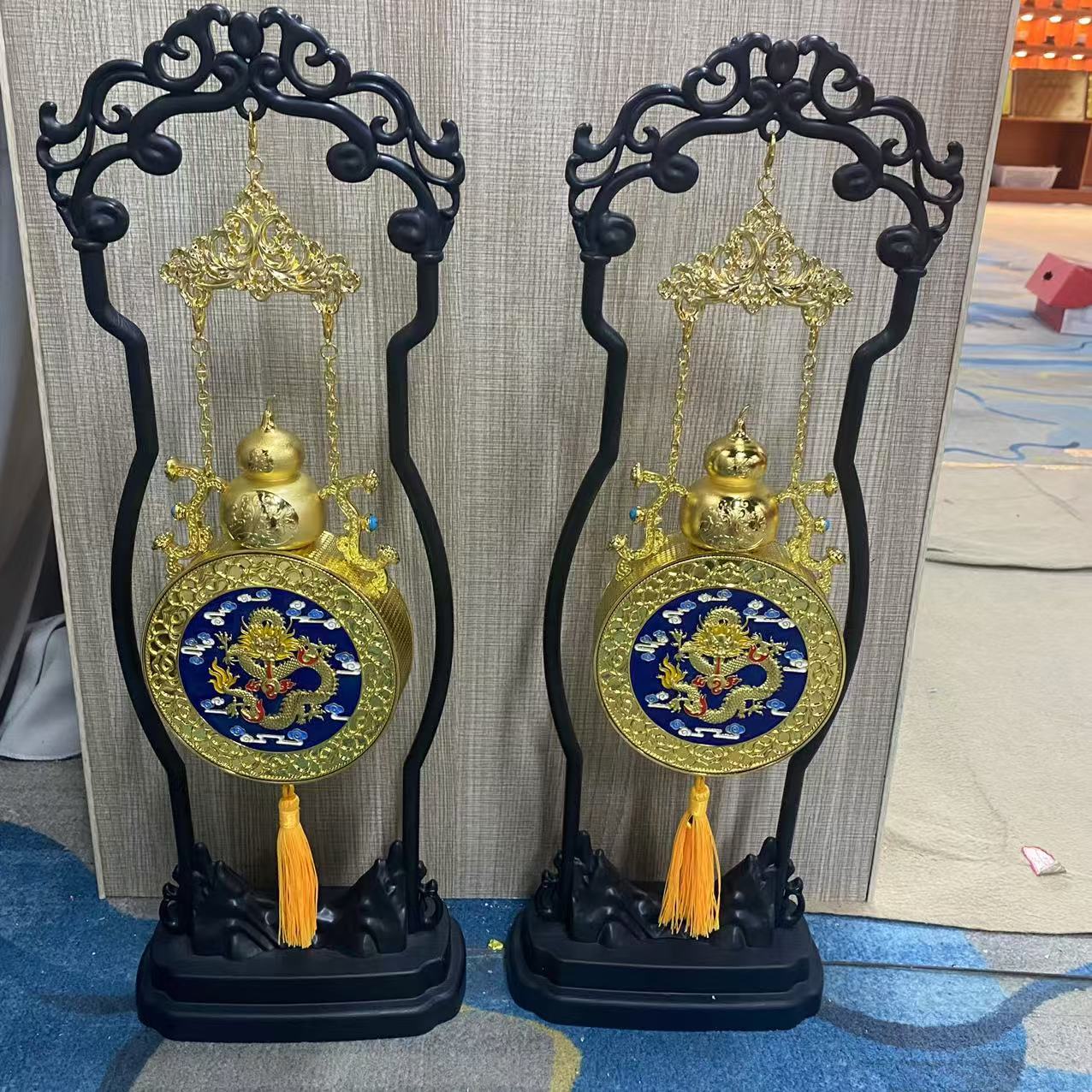 宏泰·瓷源 景德镇高端赏瓷  景泰蓝链瓶 wh0011 