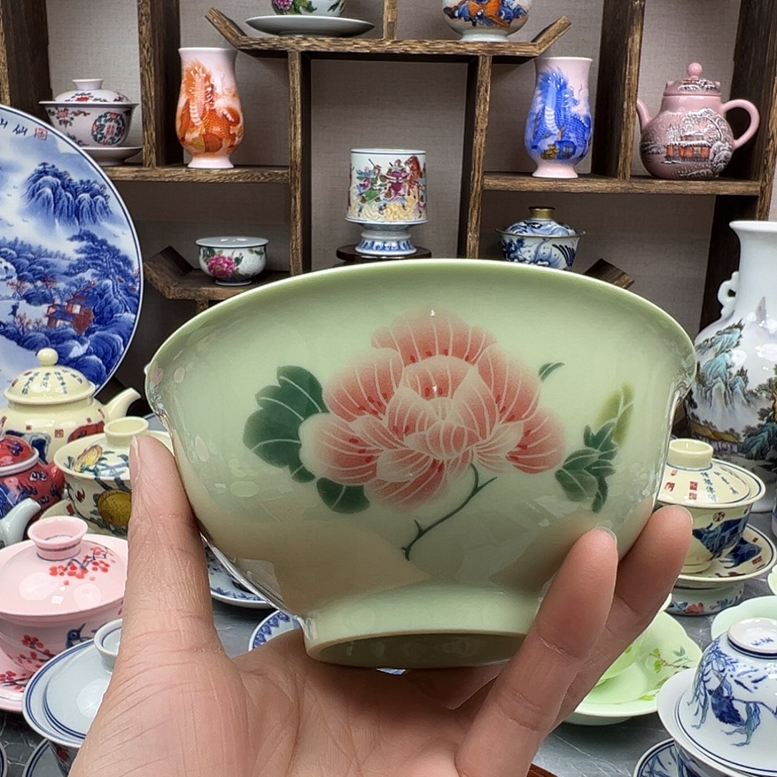 陶瓷碗景德镇陶瓷567老厂瓷33