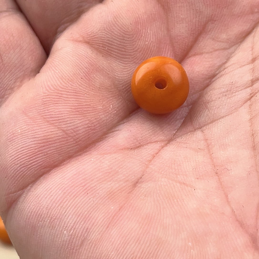 琥珀颈饰未镶嵌@***语