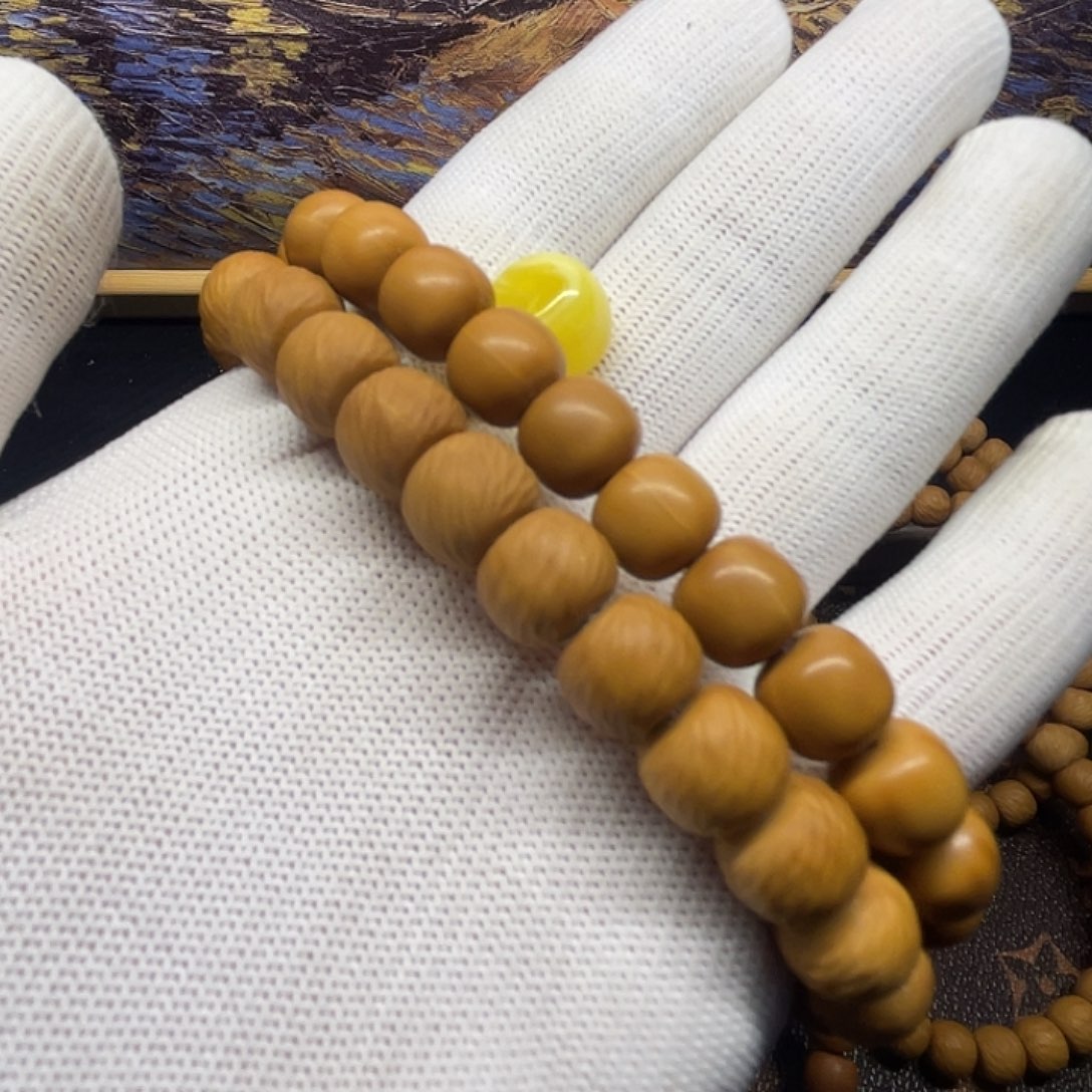 紫***雨猴头核桃手串猴头云锦➕老型战斗瑕