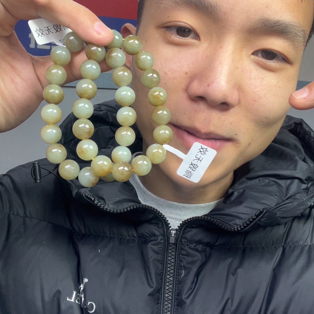 和田玉手链未镶嵌多样性拍一发一新疆且末聚宝盆糖卡12