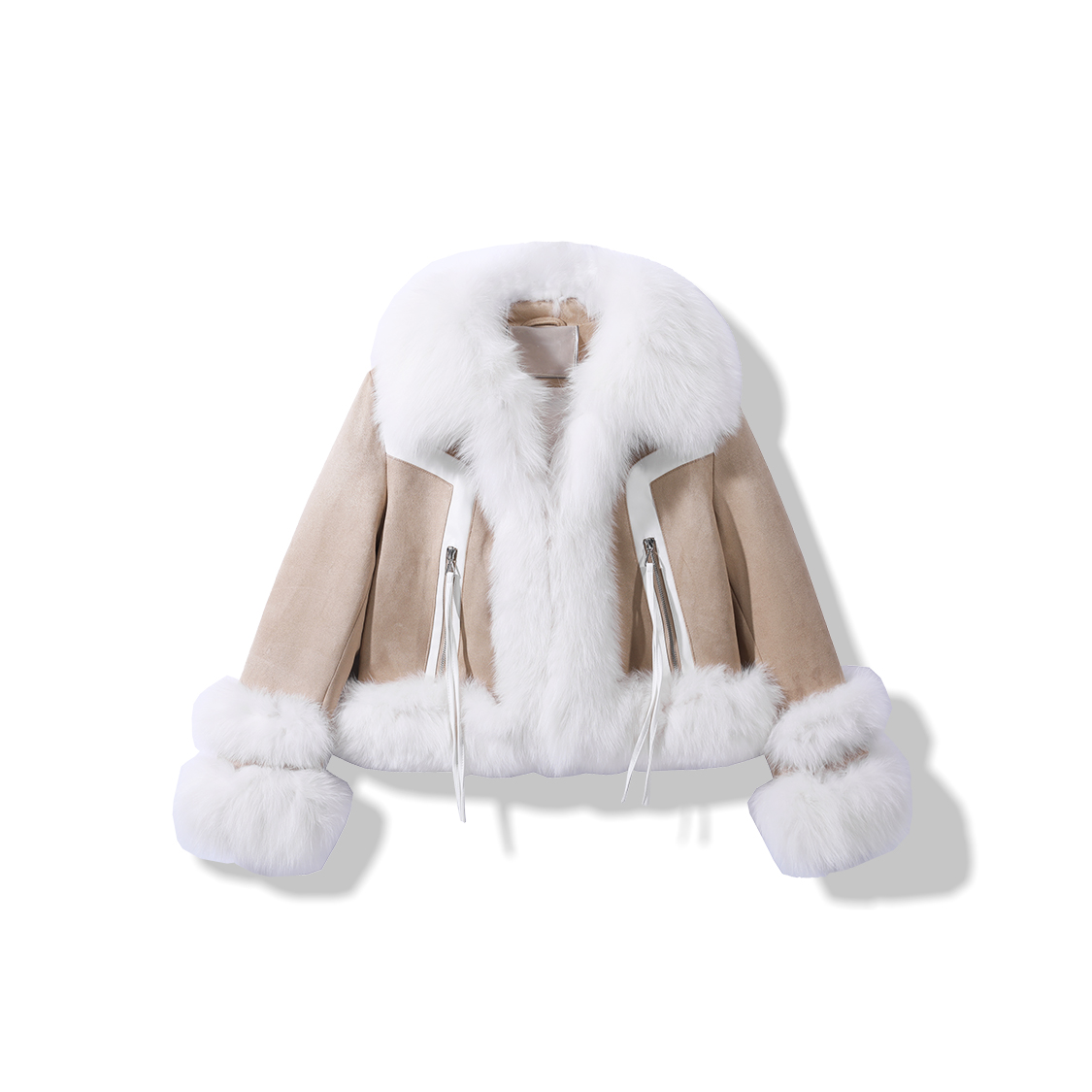 【龙哥专属】 Z5F50003冬季高定鹅绒大毛领羽绒服