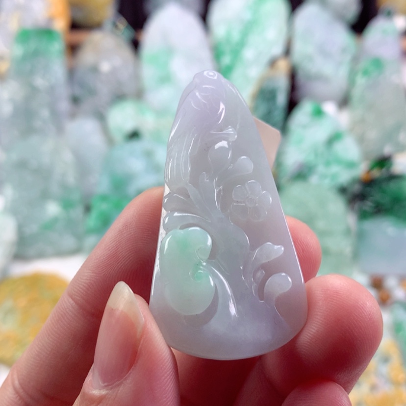 【闪购商品】翡翠吊坠(不含链)未镶嵌