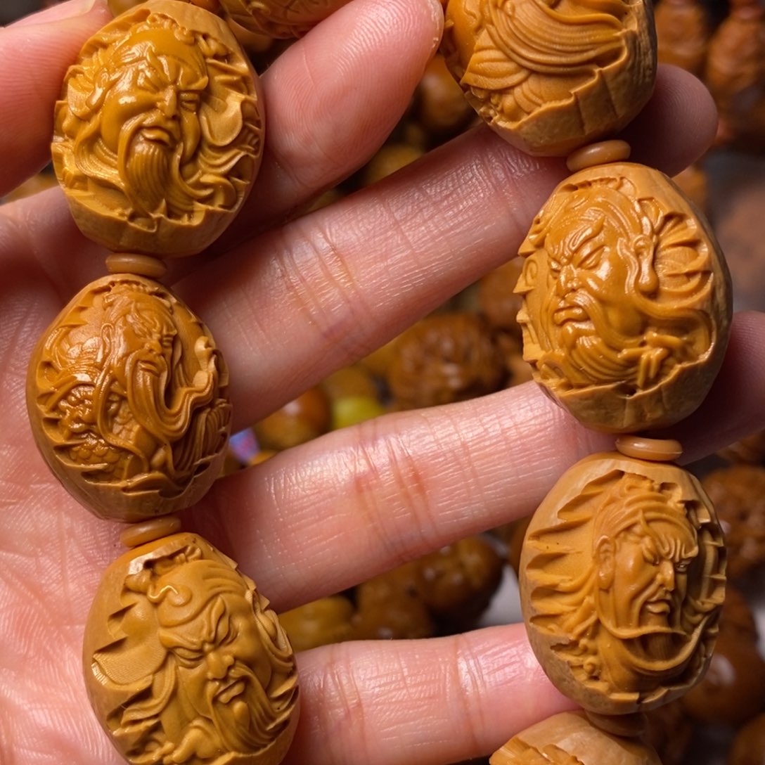 手串/手链橄榄核包衣关公2.0