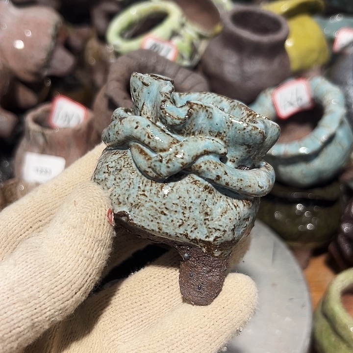 动***娴粗陶花盆制作就这样了