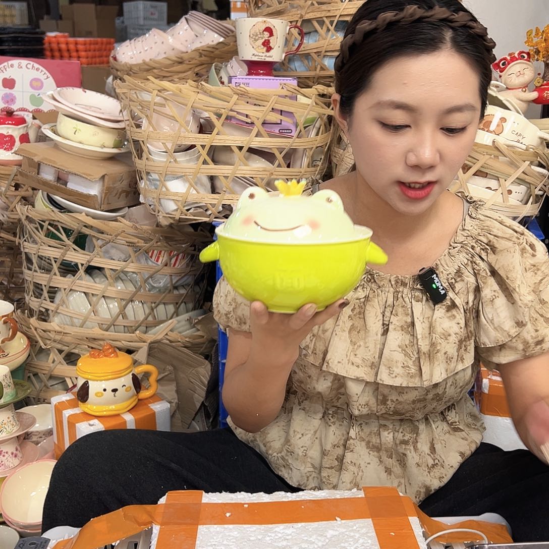 摆件潮州陶瓷工厂微瑕