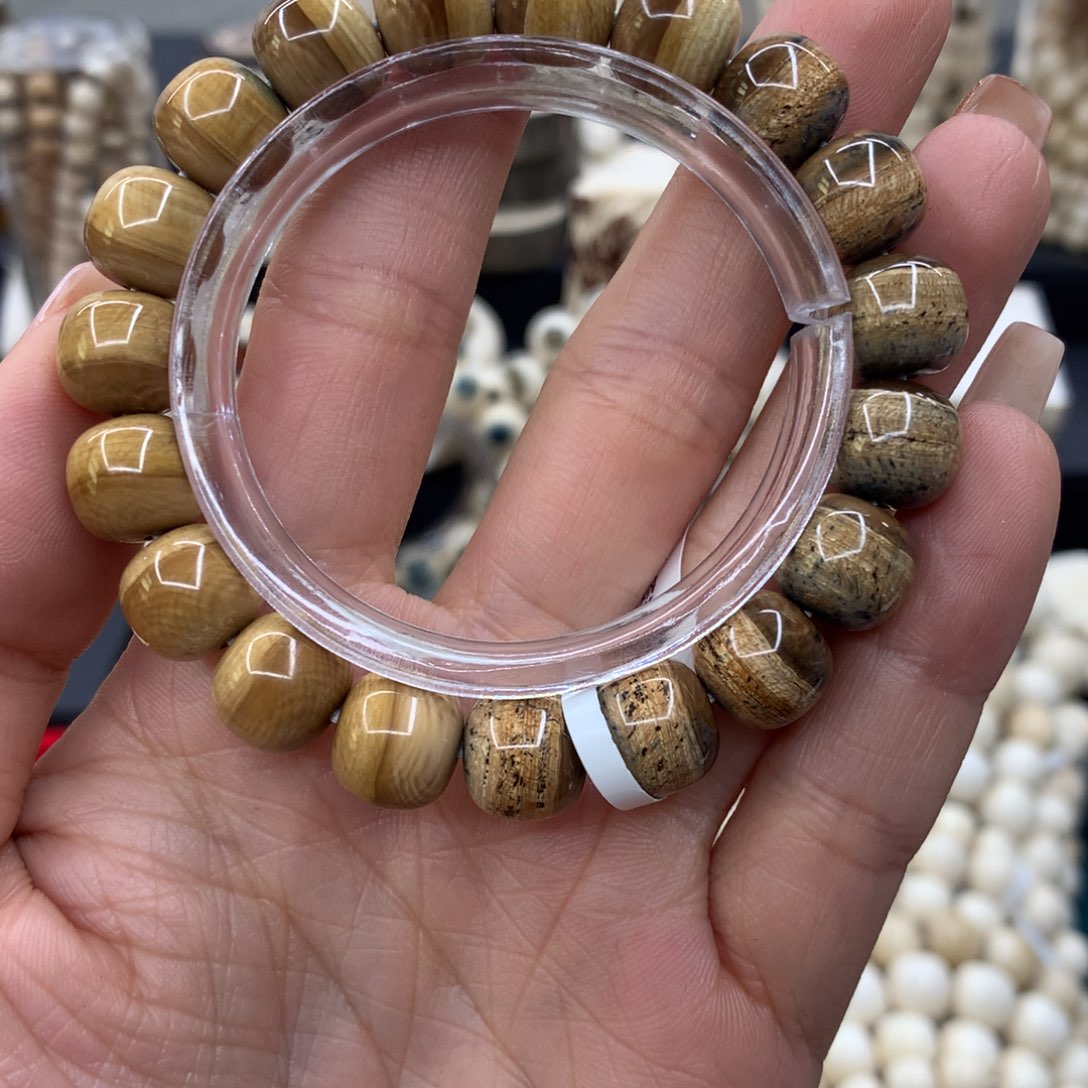 一***子猛犸象牙手串/手链/手镯