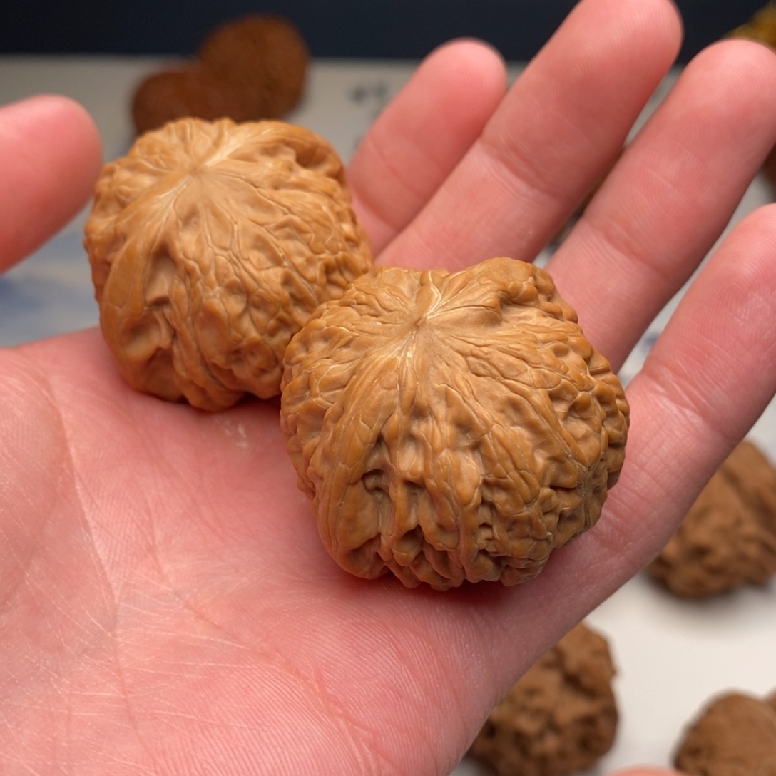 耐***味把件文玩核桃铁锤