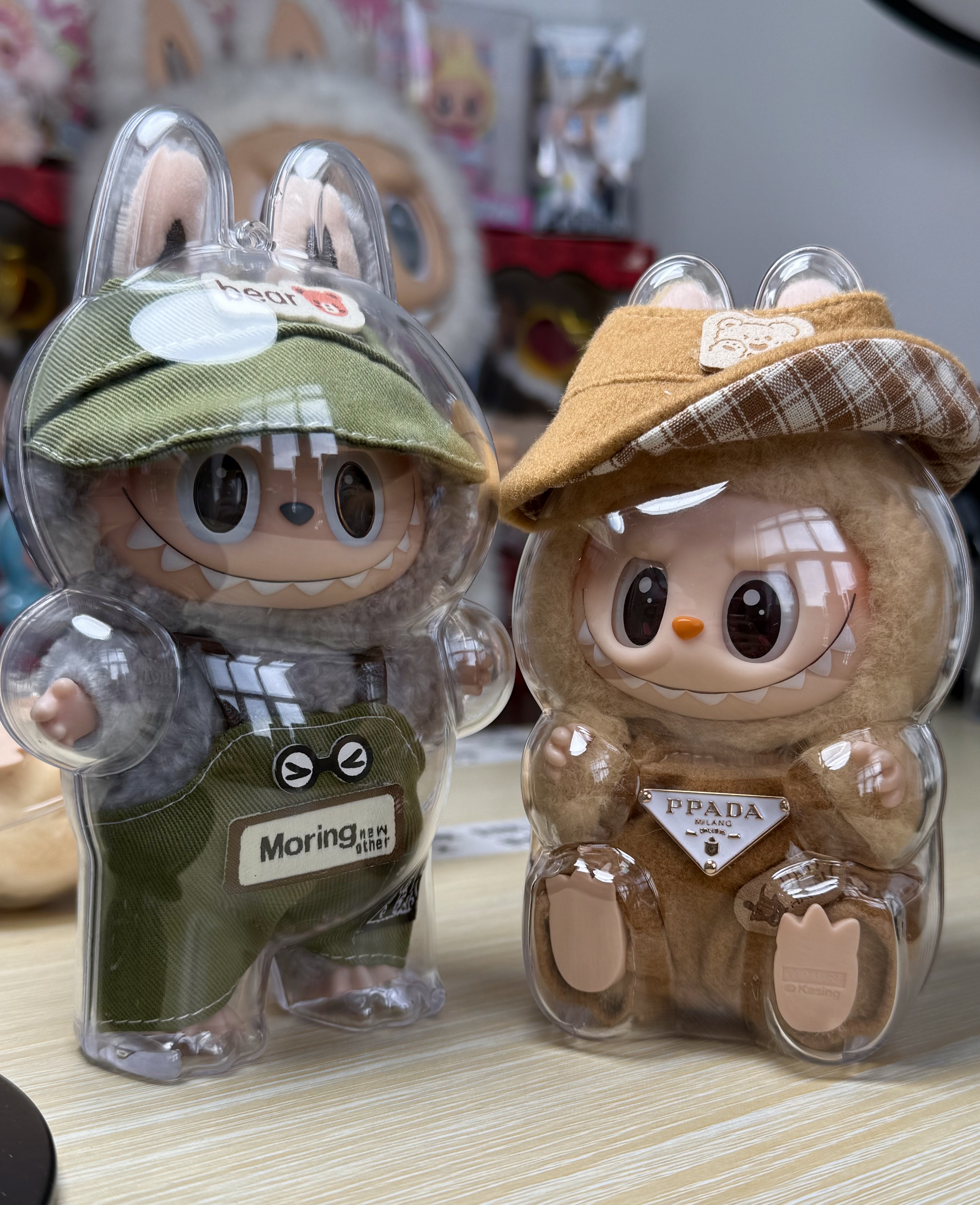 la bu bu 通用保护壳公仔毛绒搪胶