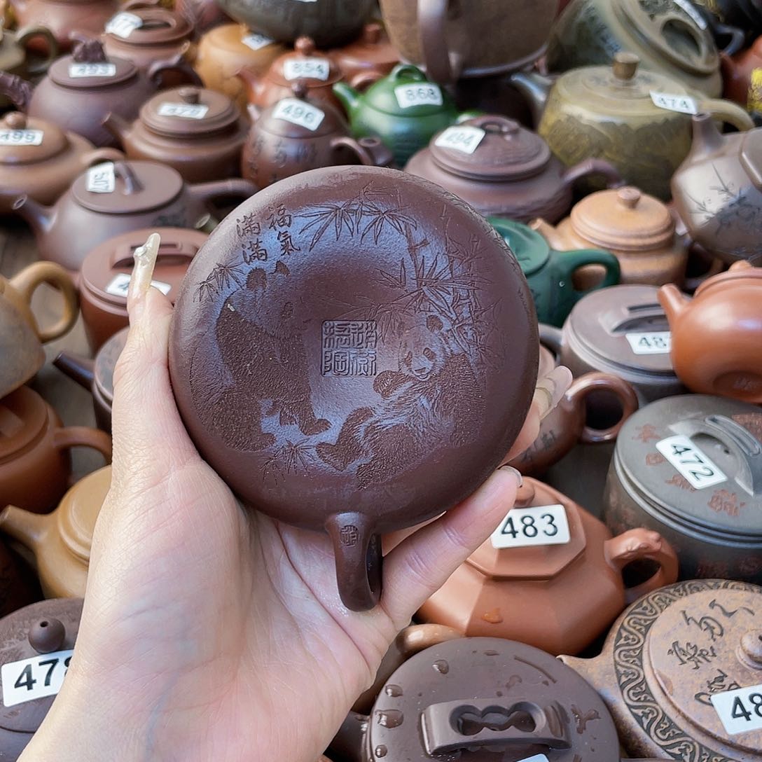 紫砂茶壶紫砂微瑕