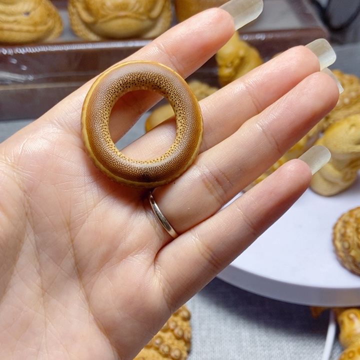 正***陽竹纯手工制作竹根环