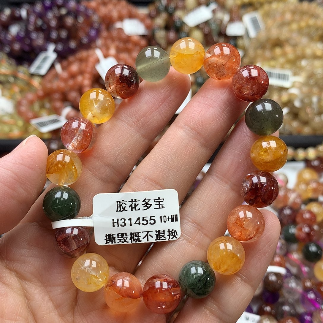 未镶嵌水晶手链，，，