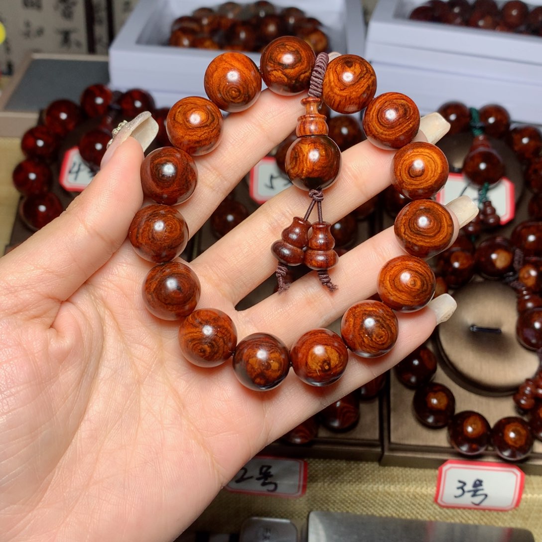 黄花梨/降香黄檀手串/手链青*