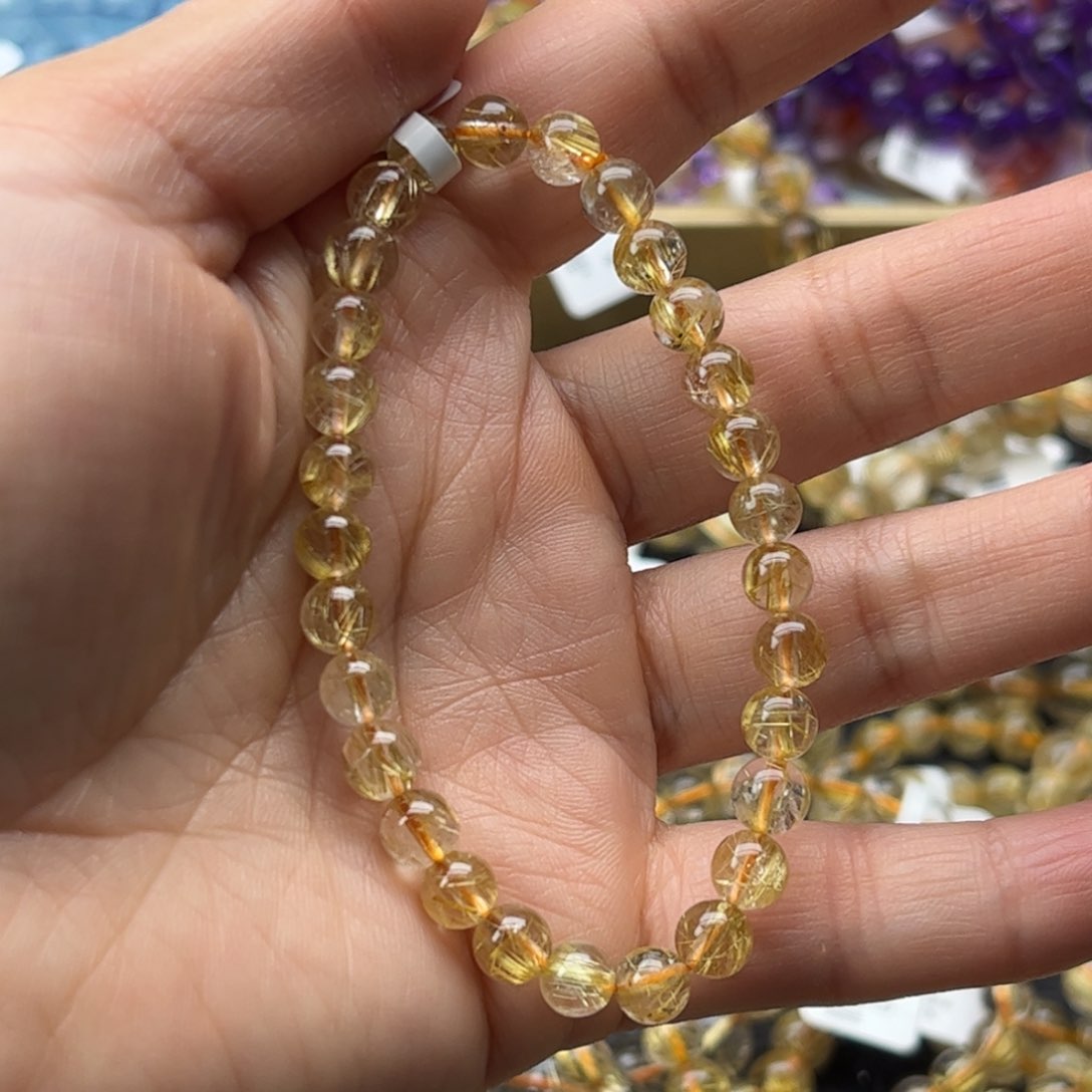 水晶手链未镶嵌8*天然