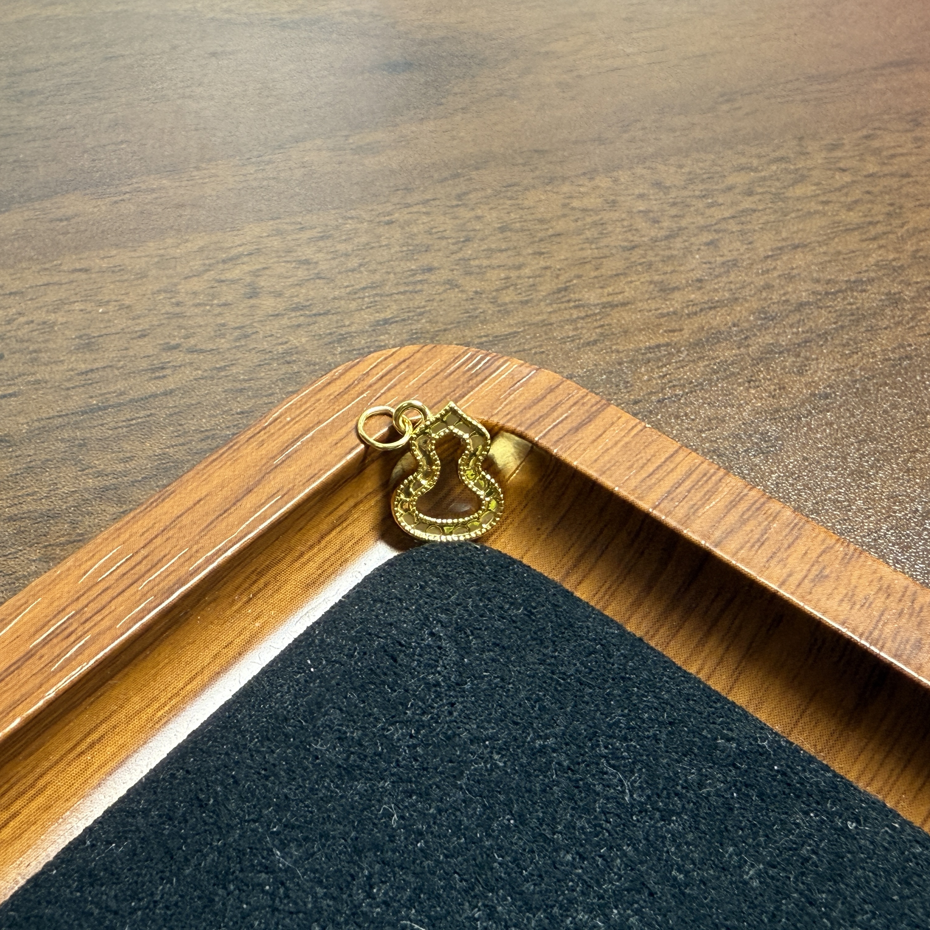 珍锦缘足金999 碎碎冰葫芦提溜 5D工艺 0.3