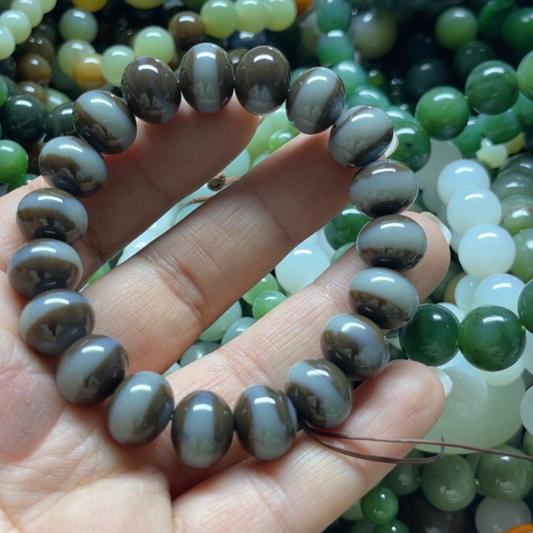 和田玉手链未镶嵌