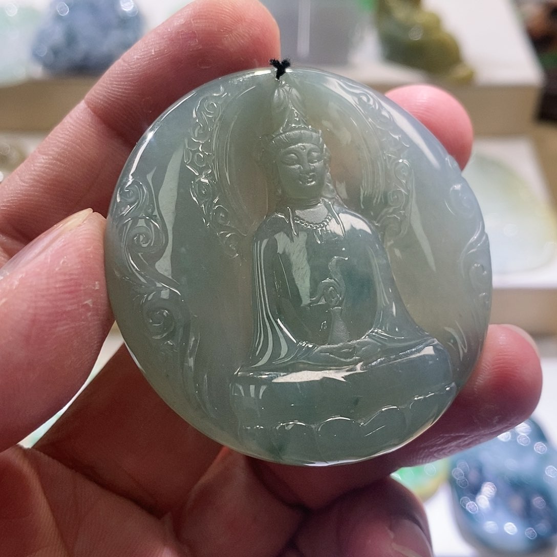 【闪购商品】翡翠颈饰未镶嵌雨*缘1111111111111