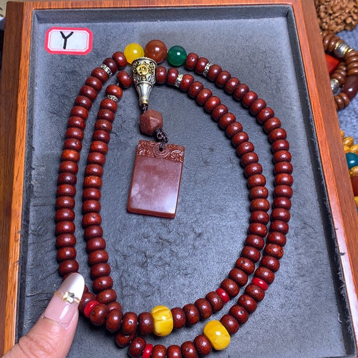 星月菩提吊坠菩提