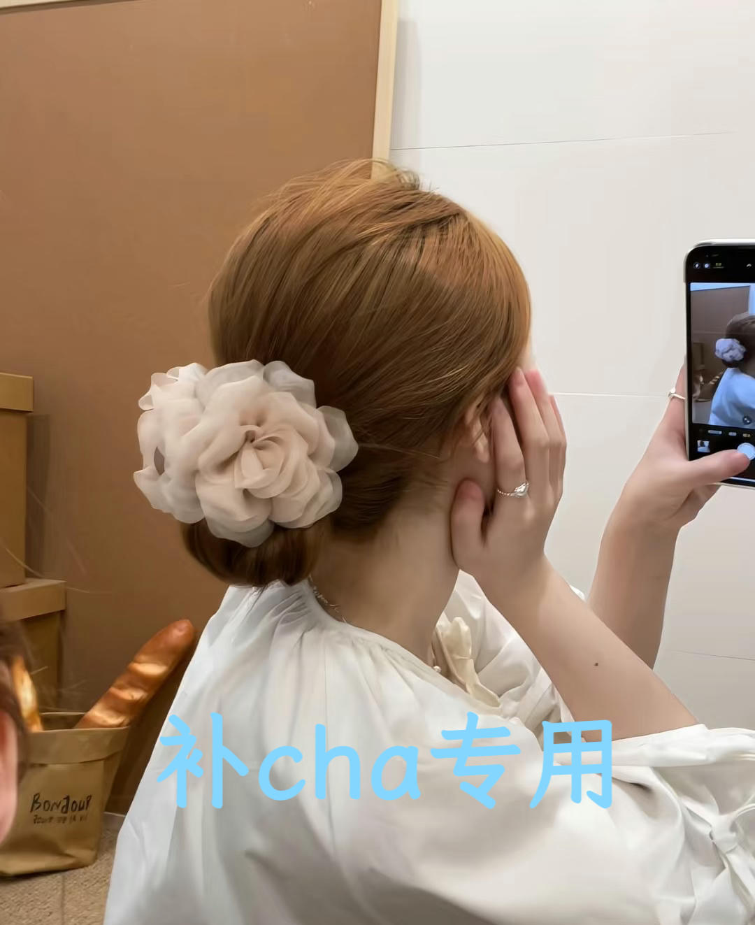 喜番气质日韩女原创设计超仙抓夹甜美少女风复古发夹饰品