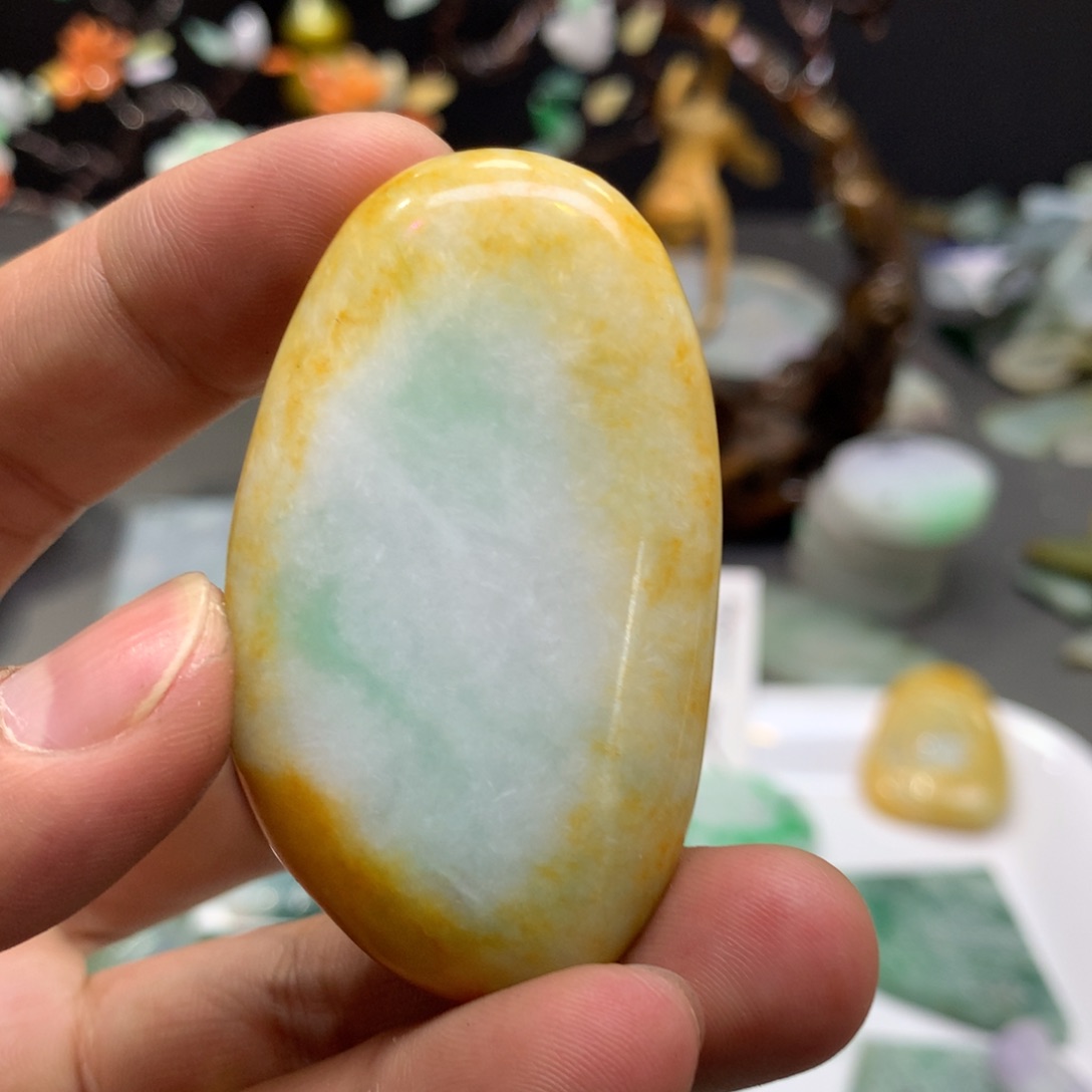 翡翠吊坠(不含链)银S925镶嵌