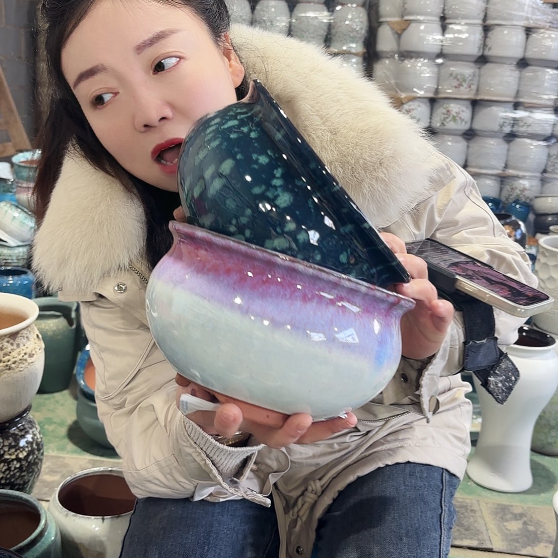 正品两个高12/20红陶