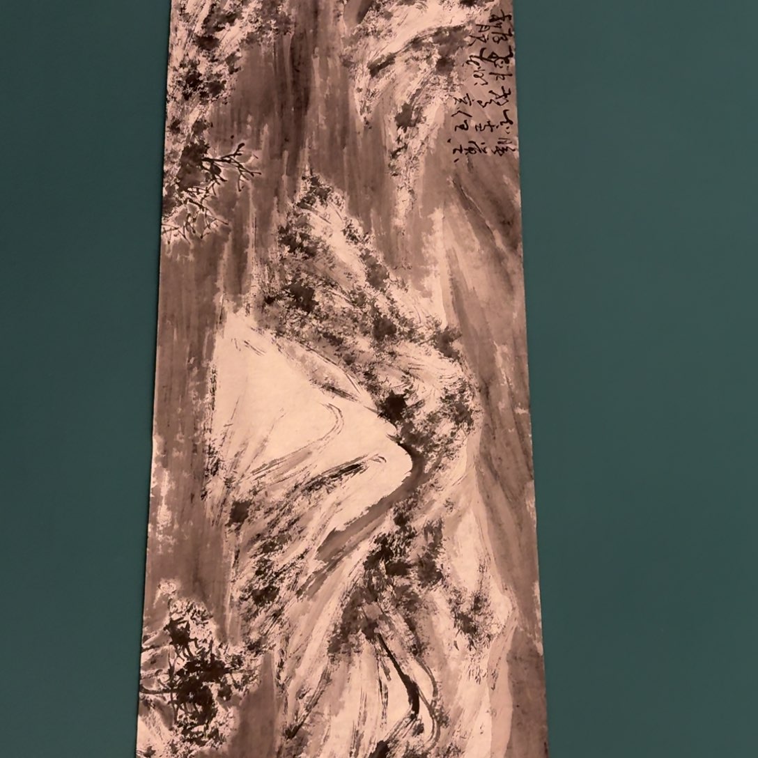 国画雷公老师作画画作