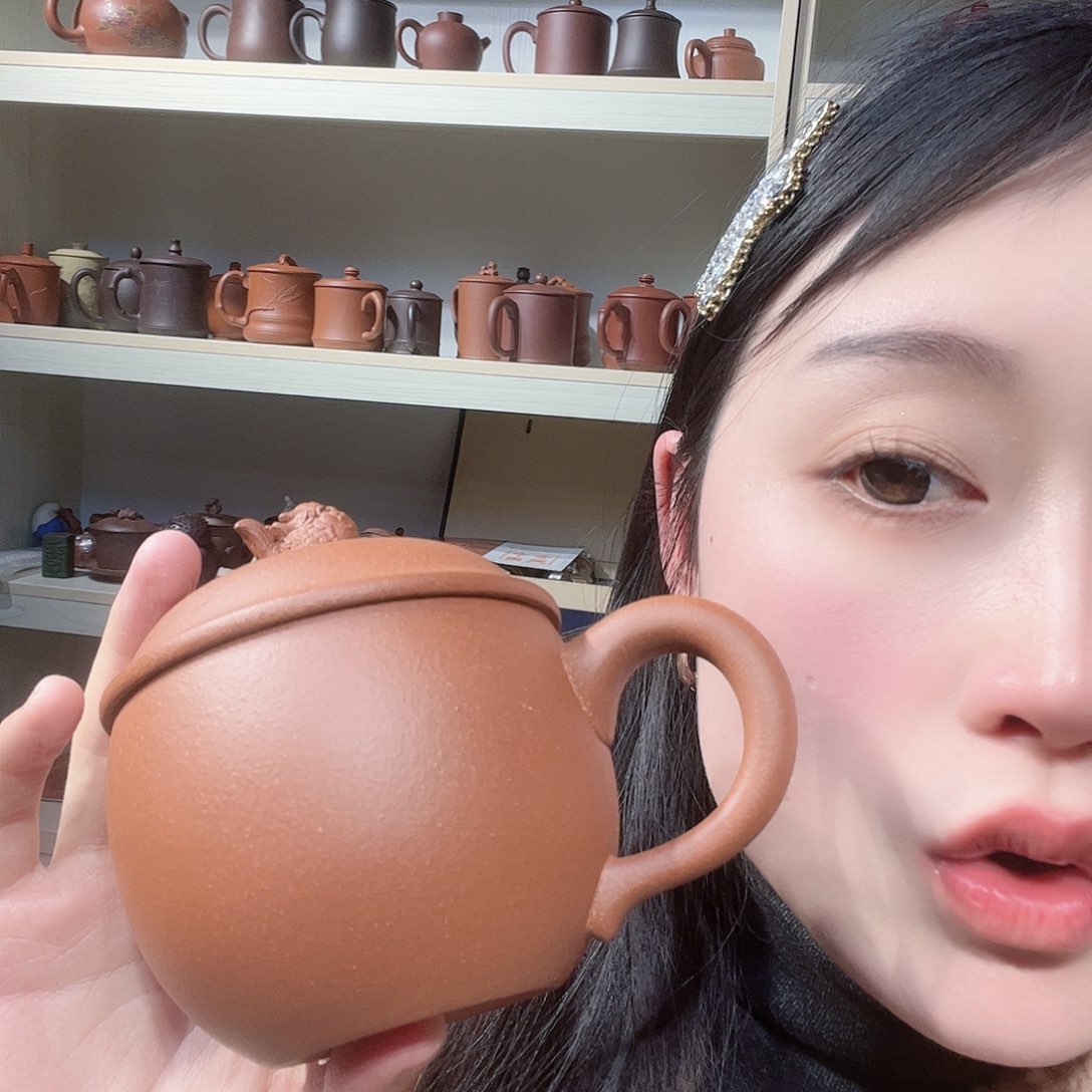 紫砂茶杯朝*全部手工