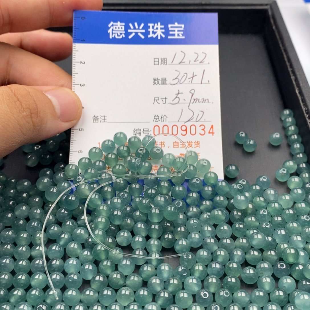 翡翠未镶嵌手链翡翠散珠多样性发货自选