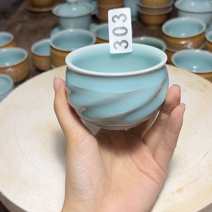 小米茶器龙泉青瓷