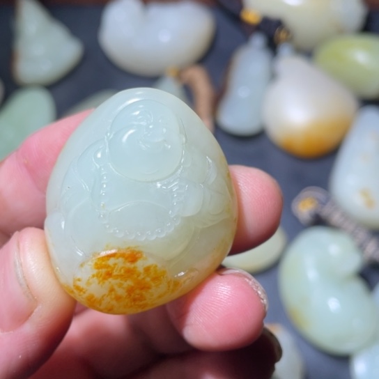 和田玉挂件未镶嵌(****i