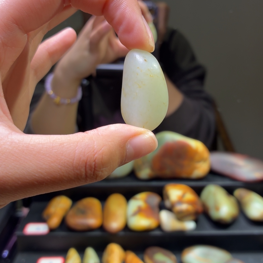 和田玉未镶嵌挂件12