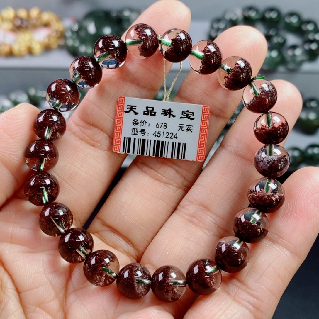 手链未镶嵌水晶红幽灵手链451224