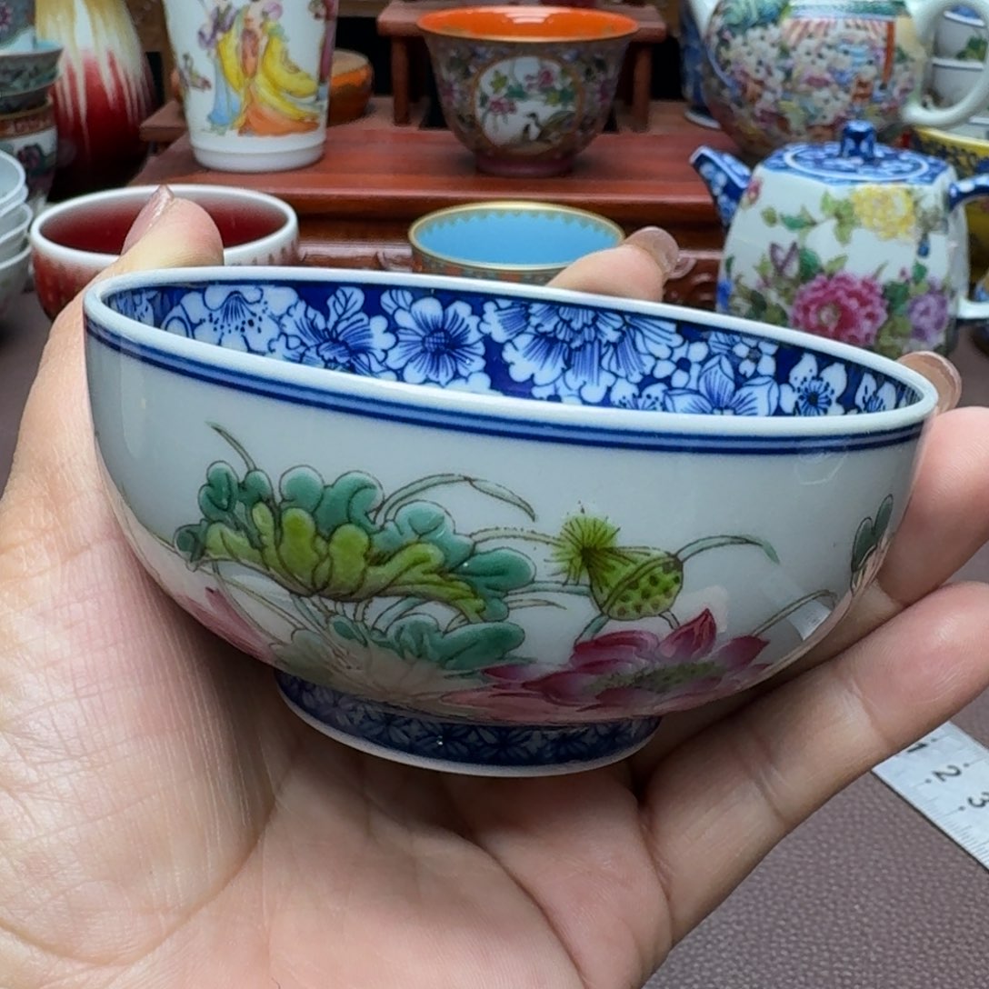 瓷片景德镇仿古手工制作精品展示