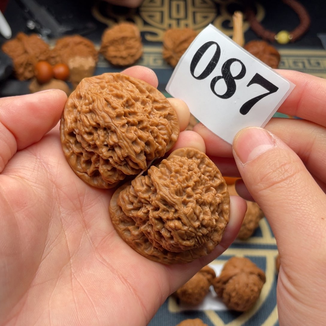 桃核吊坠43全品南疆石087号