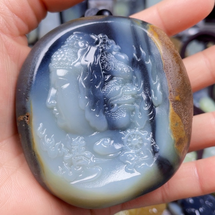 和田玉挂件未镶嵌