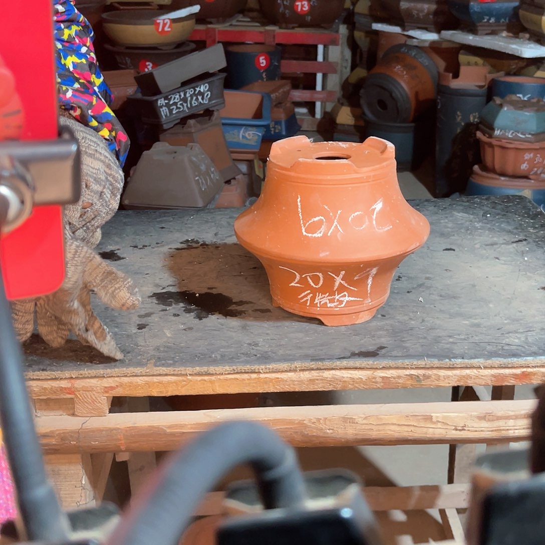 紫砂花盆小碗盆两个