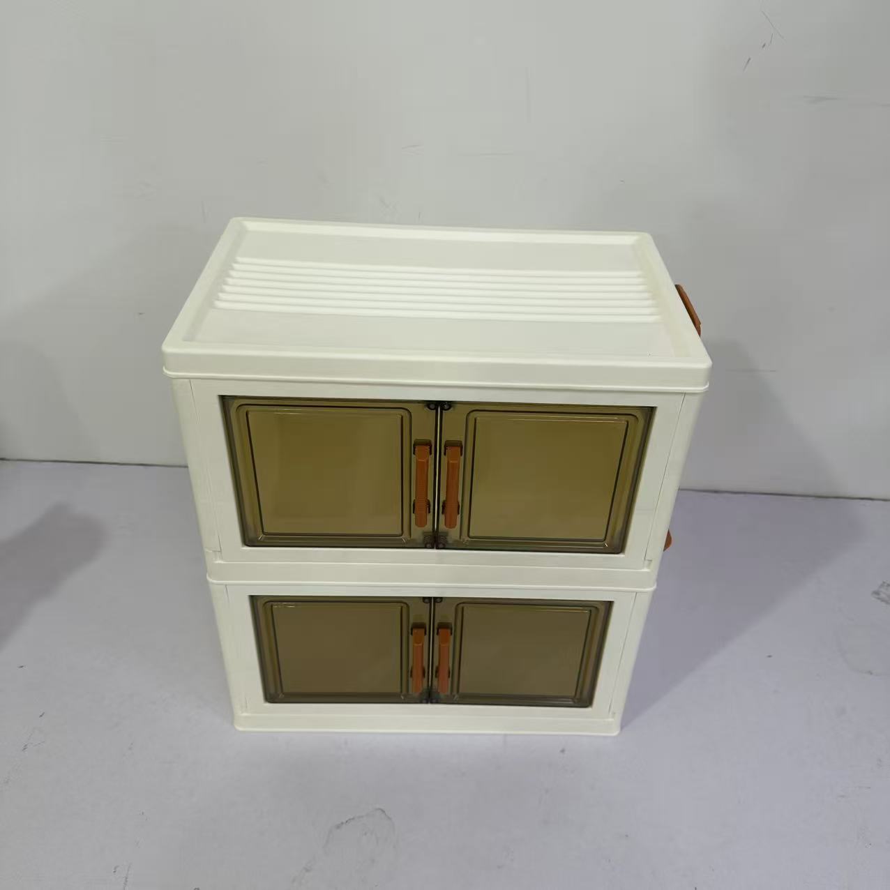 可移动可折叠宿舍创意风防摔客厅收纳箱纯色F4