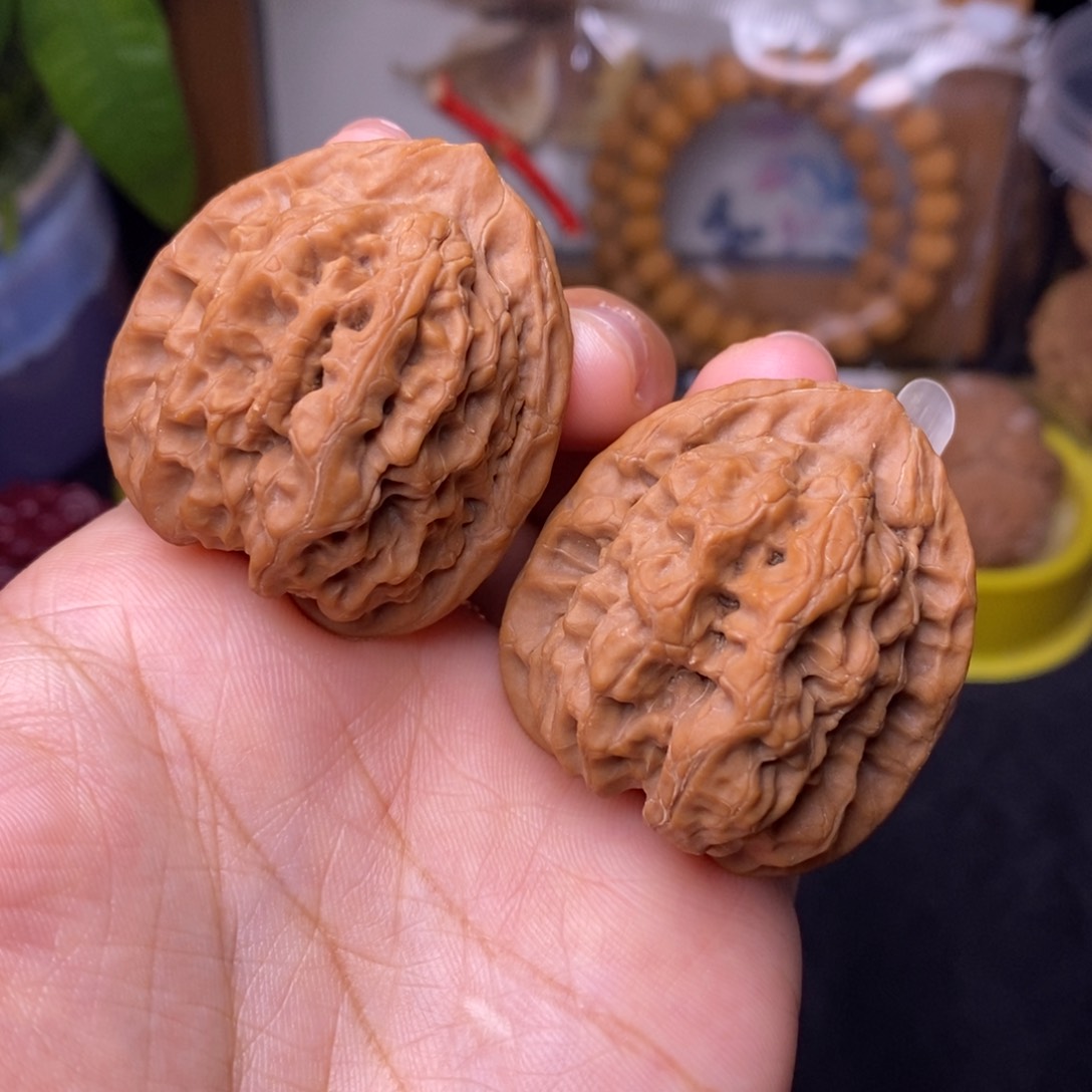 文玩核桃把件36.5佛肚