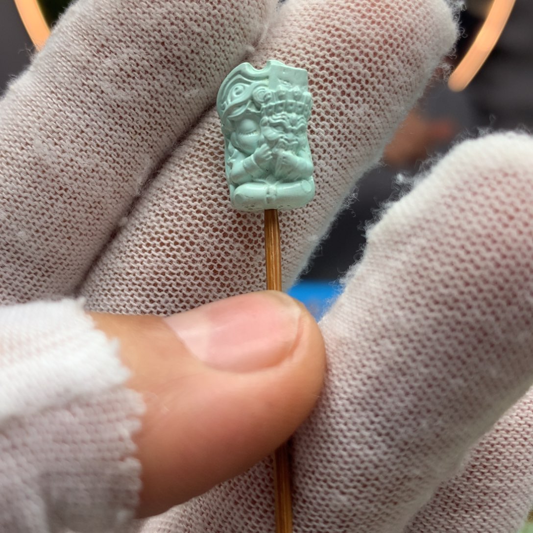 绿松石挂件未镶嵌