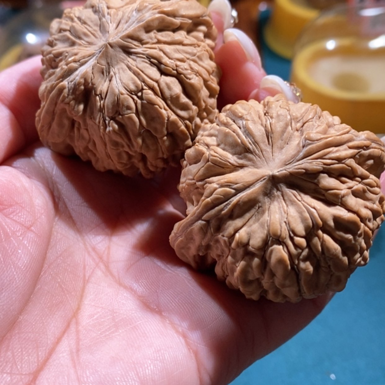 【闪购商品】文玩核桃吊坠行华坤龙