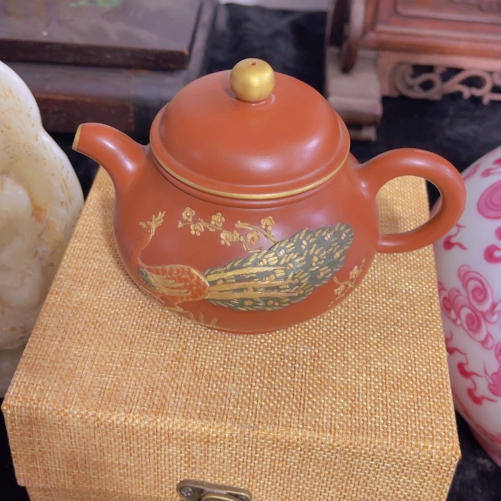 壶瓷器紫砂壶手工制作