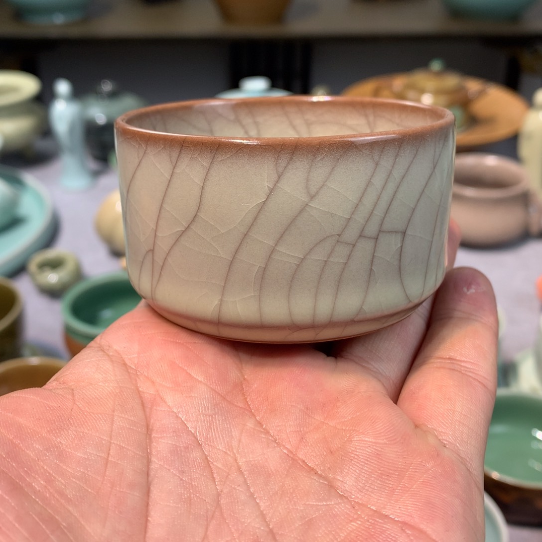 龙泉青瓷微瑕哥窑