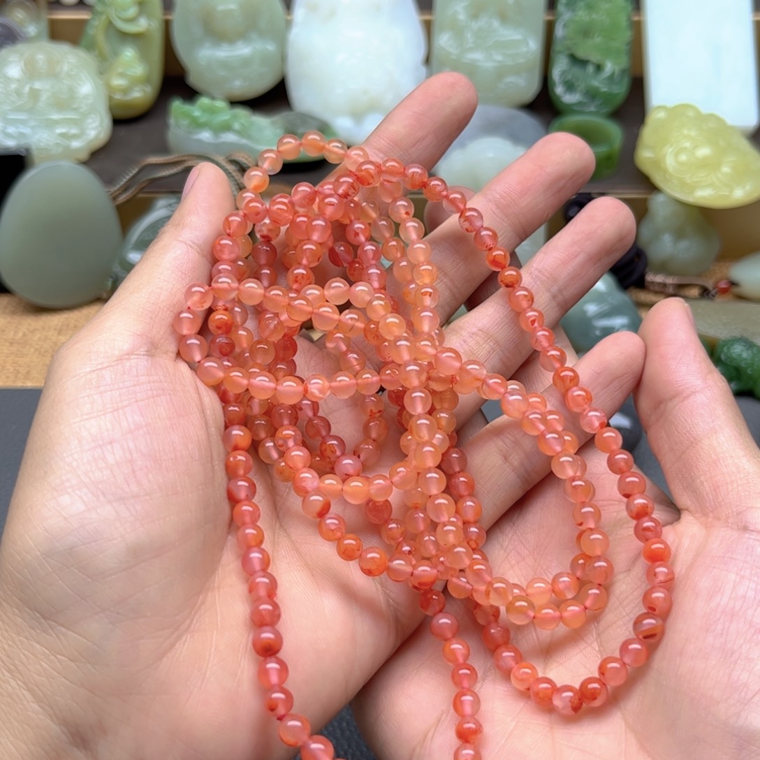 手链未镶嵌南红玛瑙