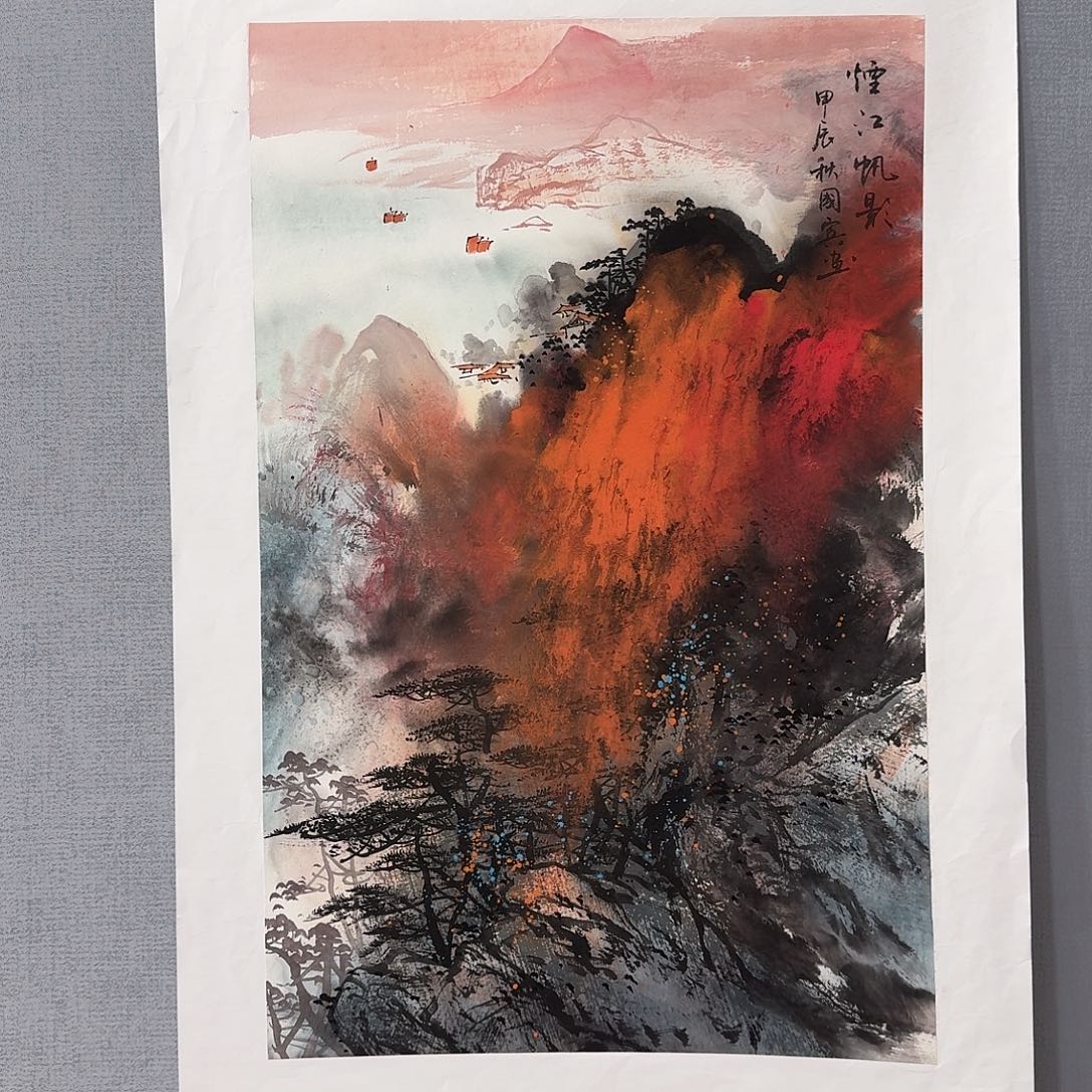 国画莫国宾国画作品