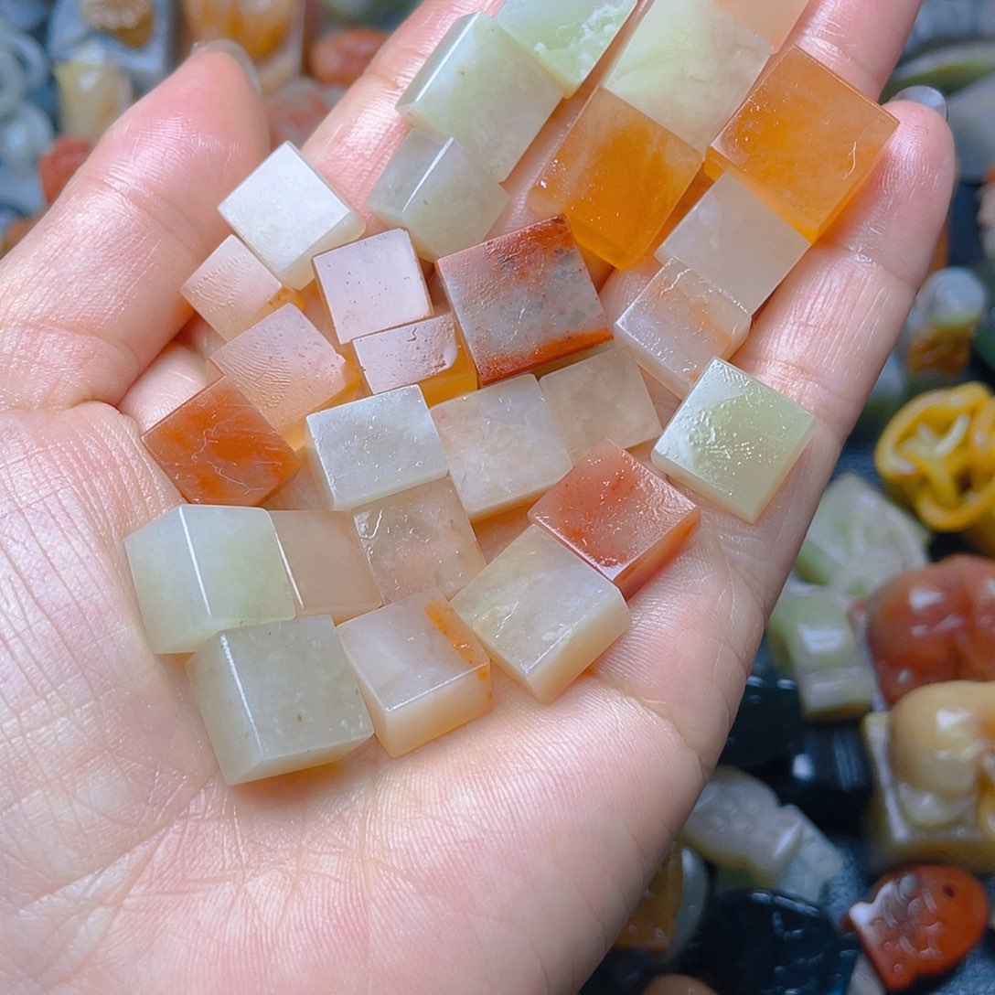 青田石印石饮*小方块