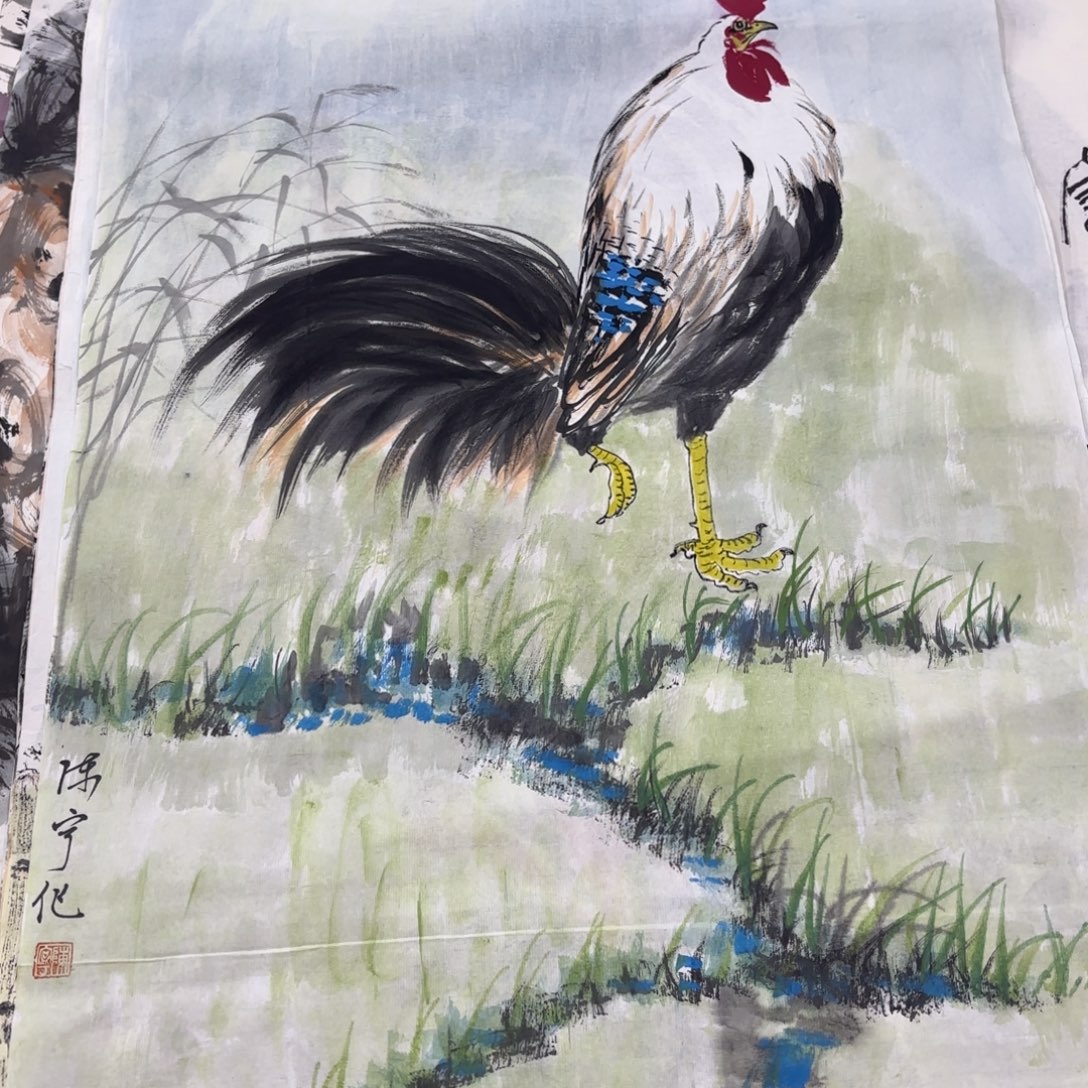国画国画老师作品刘