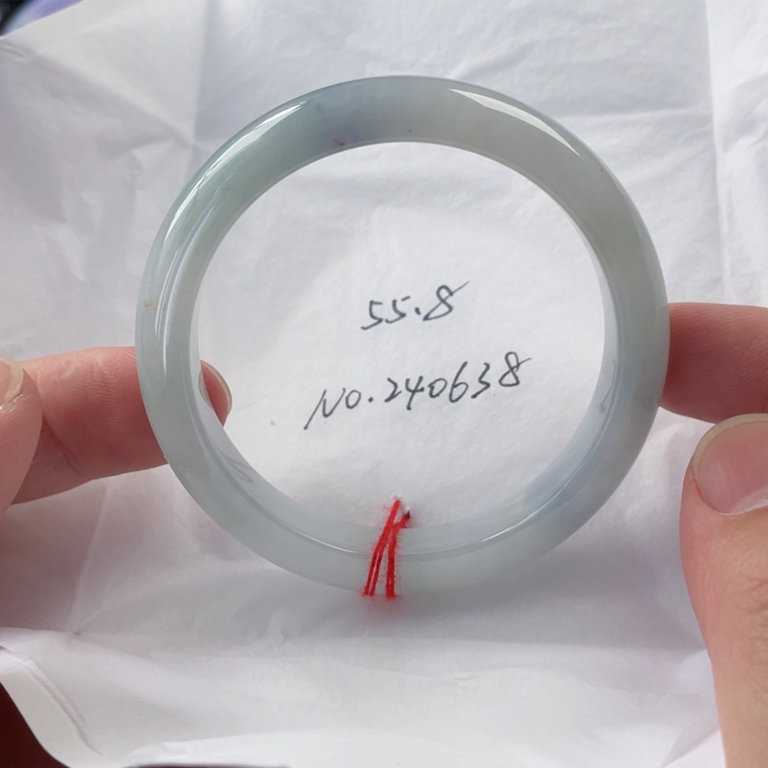 翡翠手镯未镶嵌55.8正圈