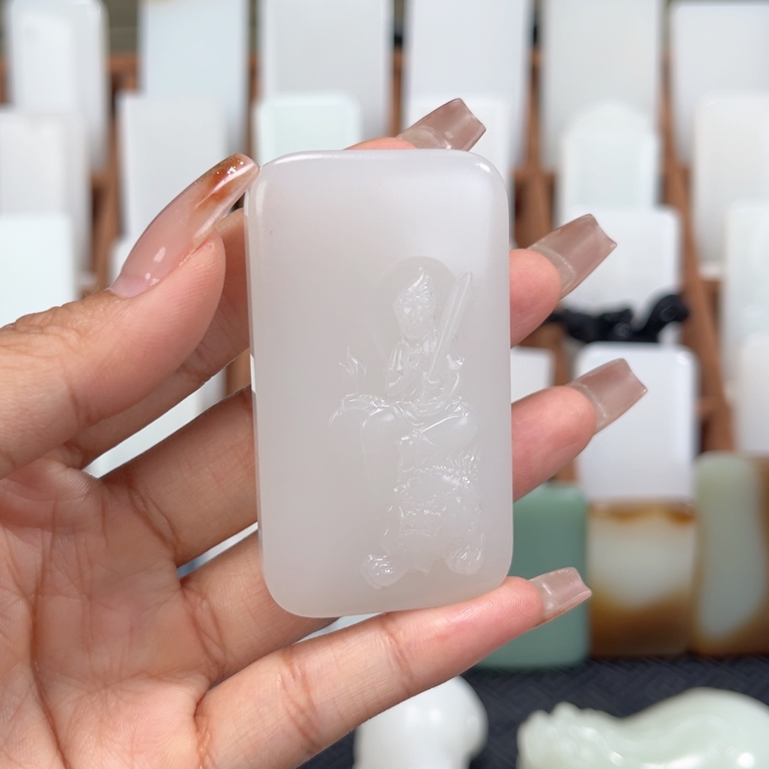 吊坠(不含链)未镶嵌和田玉