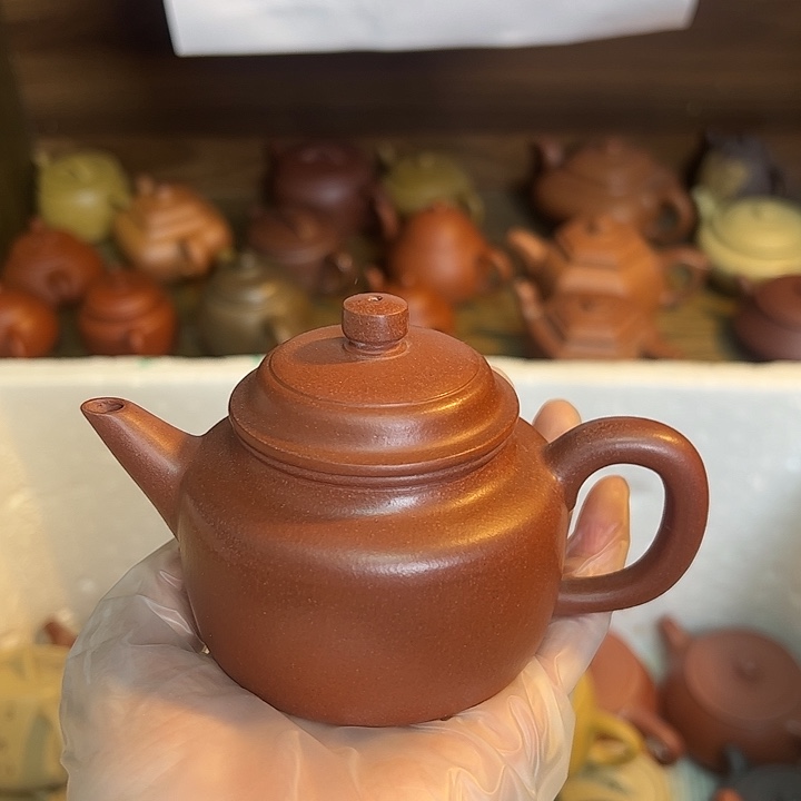 紫砂茶壶宜兴紫砂壶红皮龙160